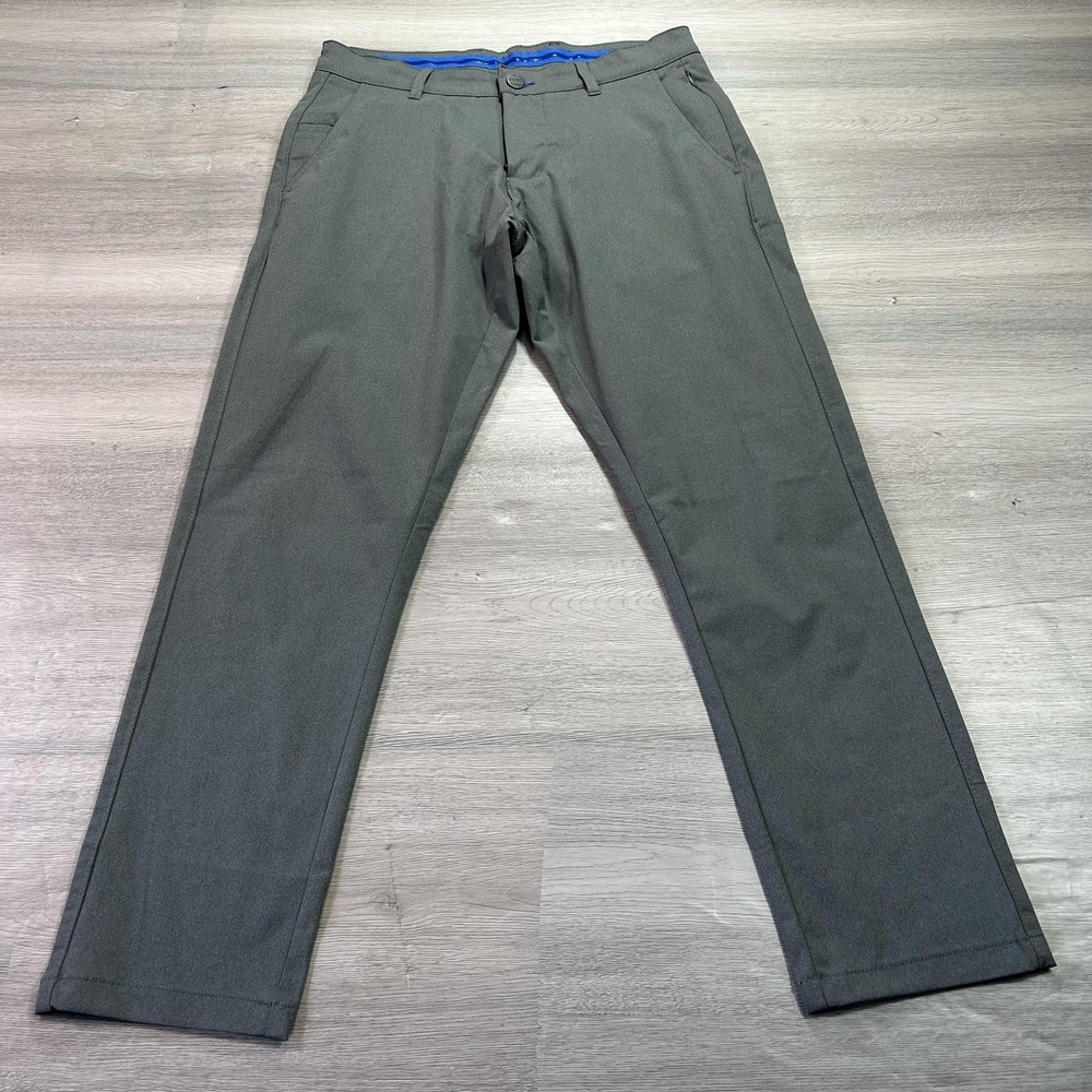 Twillory Pants Mens 30x28 Gray Technical Fabric Tailored Fit Performance Golf